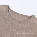 Seamless wholegarment sweater mens wool sweater round neck short sleeve pullover knitwear sweater